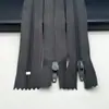Cor direto da fábrica 3# zíper de nylon com cursor fechado para braguilha de calça zíper de cauda fechada zíper de travamento automático para travesseiro de mala