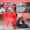 Luz Roja de 650 Nm + Stand de 850 Nm Dispositivo de Belleza de Pie para Uso en Casa Lámpara Modeladora para Ejercicio de Yoga Terapia de Luz Roja