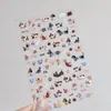 Tomoni Pegatinas para Uñas con Relieve Papelería Pegatinas para Uñas de Niños Venta Caliente Cachorro Dachshund Regalo Auxiliar para Niña Pegatinas