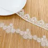 Accesorios para Prendas con Bordado de Encaje Accesorios para Ropa Infantil Encaje Soluble en Agua de un Solo Lado Encaje Fino de Seda de Leche Fabricante