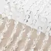 Accesorios de perlas para pasteles redondos de 4-8 mm, perlas de vidrio de cristal, perlas sueltas, perlas redondas planas de doble cara, disco de cristal, accesorios para manualidades