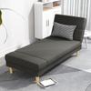 Tumbona de Concubina de Balcón Sofá Cama Individual Sofá Plegable Simple para Apartamento Pequeño Sofá Cama Plegable Alquiler Sofá de Tela Doble Uso