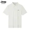 Camisa Polo de Solapa para Hombre Jeep Spirit Jeep Personalizado Verano Casual Deportiva Secado Rápido Manga Corta Camiseta Superior