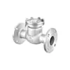 Válvula de retención de oscilación con brida de acero inoxidable 304/316LH44W-16P Válvula unidireccional horizontal Válvula de retención dn65