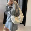 Bolso de Mujer de Gama Alta con Forma de Cuerno 2026 Nuevo Vintage Gran Capacidad Bolso Cruzado de Nicho Bolso Tote de Nicho para el Trabajo