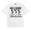 Nova Camiseta de Base Melancólica Rica de Segunda Geração Erd Sketch Graffiti Solta Casual de Manga Longa Marca Tendência Masculina e Feminina Camiseta de Manga Longa
