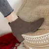 Botines de Tacón Alto para Mujer, Elegantes de Punta Fina, Tacón Grueso, Cremallera Lateral, Botines de Tobillo, Nuevo Estilo Popular Otoño e Invierno 2026, Botas de Moda con Forro de Felpa