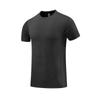 Camiseta ligera de poliéster de secado rápido para hombre, edición Cross-border, para fitness, running, cuello redondo, manga corta, para verano