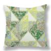 Funda de almohada con diseño geométrico abstracto de pata de gallo de Amazon AliExpress, proveedor transfronterizo de almohadas con soporte lumbar.