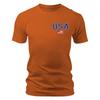 Camiseta masculina de manga curta estampada com gola redonda, nova, transfronteiriça, top masculino, estação independente Amazon AliExpress masculina