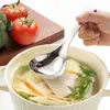 Cuchara de Sopa de Acero Inoxidable 316, Cuchara de Sopa Montable en Pared, Cuchara de Degustación de Mango Largo, Cuchara de Sopa de Aspecto Elegante, Venta Directa de Fábrica