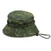 Gorro Camuflado Tático de Aba Redonda, Chapéu de Pescador para Montanhismo e Pesca ao Ar Livre, Chapéu de Sol para Cabeça Grande, Chapéu Militar Fan com Proteção Solar
