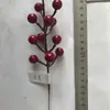 Acessórios de decoração de Natal e Ano Novo personalizados de fábrica acessórios para casamento casamento diy flores de Natal tridimensionais frutas vermelhas