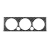 Adecuado para 12-15 Toyota Tacoma panel de ajuste de aire acondicionado de control central decoración de modificación de interior de coche de fibra de carbono