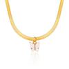 Collar Dulce de Mariposa Estilo Japonés y Coreano Color Acrílico Dulce para Mujer Cadena Clavicular Versátil Collar Distintivo para Celebridades de Internet Fashionistas