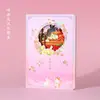 Cuaderno con Relieve de Corona de Fénix Hueca 3D Tendencia China Diario con Tallado en Papel Souvenir de Viaje a Beijing Regalo para la Temporada de Regreso a Clases
