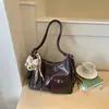 Bolsa Grande Capacidade Feminina 2026 Nova Verão Retrô Toque de Luxo Bolsa de Ombro Único Multiuso Mochila Transversal para o Dia a Dia