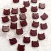 Cuentas de Gatito Galleta Artificiales Acrílicas Cuentas Sueltas Pulsera DIY Hecha a Mano Cadena de Teléfono Móvil Accesorios de Joyería