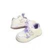 Tênis de lona infantil para meninas, cano baixo, tênis esportivos, novo estilo para primavera e outono, versão coreana, tênis casuais, sola leve e macia, tênis brancos para meninas