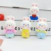 Lindo Llavero de Conejito Colgante de Muñeco Llavero de Conejo Miffy Muñeco de Caja Ciega Arqueológica Colgante para Bolsa de Coche
