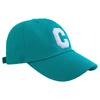 Boné de Baseball com Letra C Bordada, Chapéu Masculino com Proteção Solar, Estilo Coreano Versátil Boné Verde Feminino Bico de Pato com Bordado de Letra