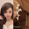 Livro Vermelho Pequeno Pedra Olho de Gato Strass Liga Estilo Coreano Pérola Fina Faixa de Cabelo Moda Faixa de Cabelo para Lavar o Rosto Presilha de Cabelo Acessórios de Cabelo Transfronteiriços