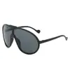 Gafas de Sol Estilo Europeo y Americano con Montura Grande, Gafas de Sol Integradas, Protección UV, Lentes de Sol de Moda Callejera