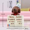 Estilo japonês dos desenhos animados resina ferro madeira mercearias jardinagem carnudo micro paisagem flor plug-in tiro adereços ornamentos resumo