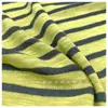157 # Habitación Doble de Bambú (403) Camiseta de punto de algodón puro con rayas de colores Tela de rayas de colores Camiseta confeccionada Tela para camisetas Venta al por mayor