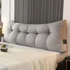 Cojín de mesita de noche, Almohada de dormitorio, Cojín de mesita de noche, Tatami elevado con respaldo grande, Almohada de respaldo triangular para dormitorio de estudiante