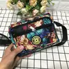 Bolsa Pequeña para Mujer, Bolso Cruzado, Bolso Casual de Lona, Bolso para Mamá, Bolso de Hombro con Texto Impreso, Bolso de Tela Floral, Artículos de Regalo