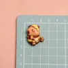 Acessórios de Resina de Capivara Abelha Fofa DIY Grampo de Cabelo Capa de Celular Caixa de Papelaria Copo de Água Ímã de Geladeira Material em Lote
