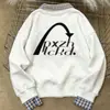 Moletom Patchwork Falso Duas Peças Estilo Vintage Coreano para Mulheres, Versátil para Outono e Inverno 2025, Gola Polo com Forro de Fleece, Top de Nicho
