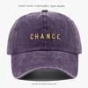 Gorra de Béisbol Transfronteriza Nueva 2026 para Mujer, Efecto Adelgazante del Rostro, Gorra Casual Versátil para Hombre con Bordado de Letras para Exteriores
