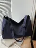 Bolsa de tela Ins coreana para mujer, bolsa cruzada de gran capacidad, bolsa de viaje para estudiante universitario, bolsa de hombro estilo Harajuku literario para hombre
