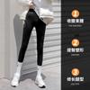 Yiwu Nuevos Leggings de Otoño e Invierno para Mujer para Usar Cintura Alta Ajustados Yoga Adelgazantes Piernas Forrados de Lana Engrosados Piel de Tiburón Pantalones Barbie