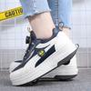 Zapatos para caminar de celebridad de internet, patines para niñas, patines para niños, patines para niños, zapatos de cuatro ruedas emergentes para estudiantes, zapatos voladores