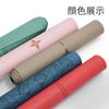 Nagoudi PU Goma Resistente al Desgaste Seco y Húmedo Antideslizante Engrosado Ensanchado Silencioso Absorción de Impactos Home Fitness Esterilla de Yoga