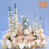 Accesorios de boda arreglo floral de suelo flor phalaenopsis decoración de salón de bodas arreglo floral arte floral decorativo arreglo floral de pasillo