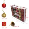 Decoração de Natal presentes Bola de Natal muitos pacotes caixa de presente Decorações de Árvore de Natal