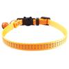 Nuevo collar con hebilla de seguridad reflectante para cabeza de gato con orejas redondas, collar con cascabel para mascota, venta al por mayor