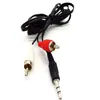 Atacado de fábrica linha de áudio um para dois 3,5 mm para flor de lótus dupla linha RCA linha de sinal para alto-falante linha de fone de ouvido atacado