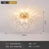 Suministro Exclusivo Transfronterizo de Luces para Dormitorio: Lámpara de Techo Creativa Romántica de Diente de León para Sala de Estar, Cristal Simple para Dormitorio Principal, Luciérnaga Fuegos Artificiales