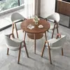 Mesa y sillas de negociación de recepción, mesa de comedor de losa de roca, escritorio de recepción de oficina, combinación para tienda de té con leche, cafetería, B&B, mesa y sillas de ocio