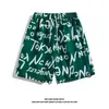 Verano Playa Hombres Delgado Abrigo Suelto Deporte Casual Pantalones Cortos Pantalones Cortos Calle Alta Suelto Moderno