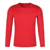 Camisetas Personalizadas de Cuello Redondo y Manga Larga de Secado Rápido para Grupos, Protección Solar, Deportes, Fitness, Ropa de Entrenamiento para Correr, Diseños Holgados Hechos a Medida