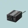 Inversor de 12V a 110V 150W Convertidor Estándar de EE. UU. Potenciador Salida USB 2.1A Ahorro de Energía Enchufe Estándar de EE. UU.