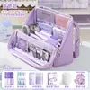 Estuche Desmontable de Queso Set de Papelería Infantil Día del Niño Guardería Regalo de Cumpleaños Premio Souvenir