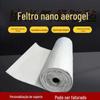 Isolamento de Sílica Feltro Nano-Aerogel para Tubos Isolamento Resistente a Alta Temperatura Feltro Folha de Alumínio Algodão de Isolamento Aerogel Fabricante