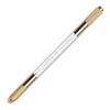 Bolígrafo de bordado de cristal de doble punta con pedrería dorada, bolígrafo para cejas estilo coreano, bordado multifuncional, bolígrafo hecho a mano, otros trabajadores de la belleza